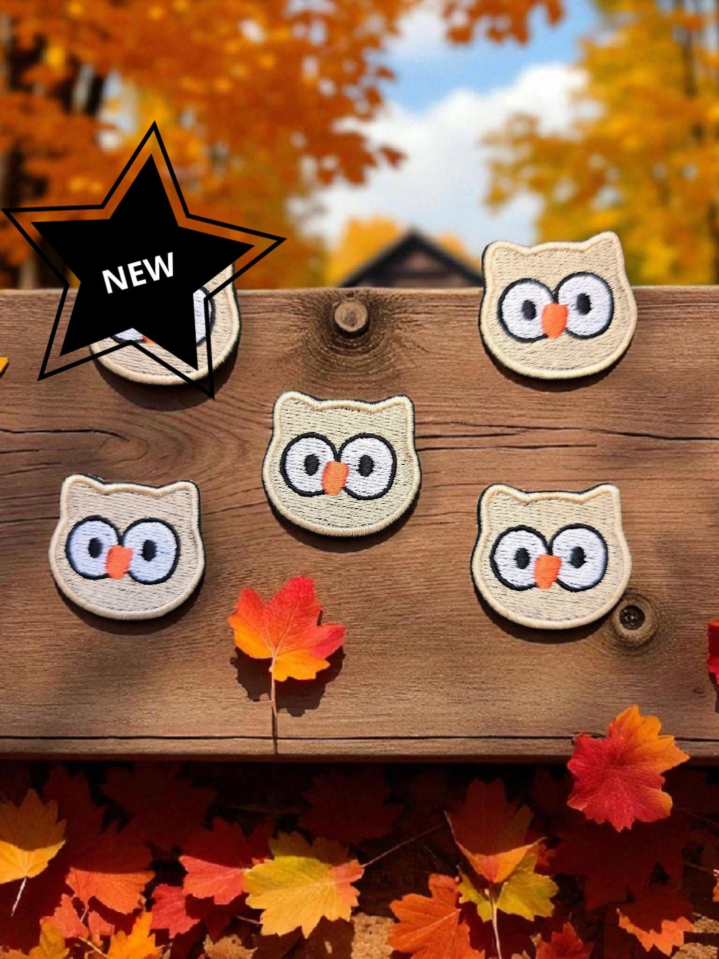 Meet the Mini Mends – Patch, Repair, Collect | Cute Iron-On Patches for Clothing Repairs & Customisation 3.5cm x 3.5cm