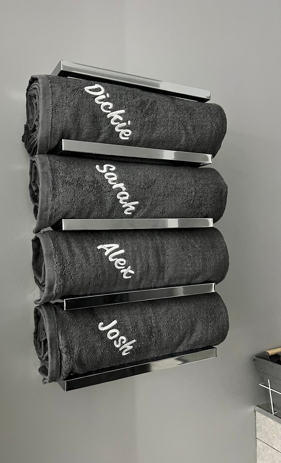 Personalisation - Up to 10 characters - towels, PE Bags, School Uniform, Quality Embroidery, UK